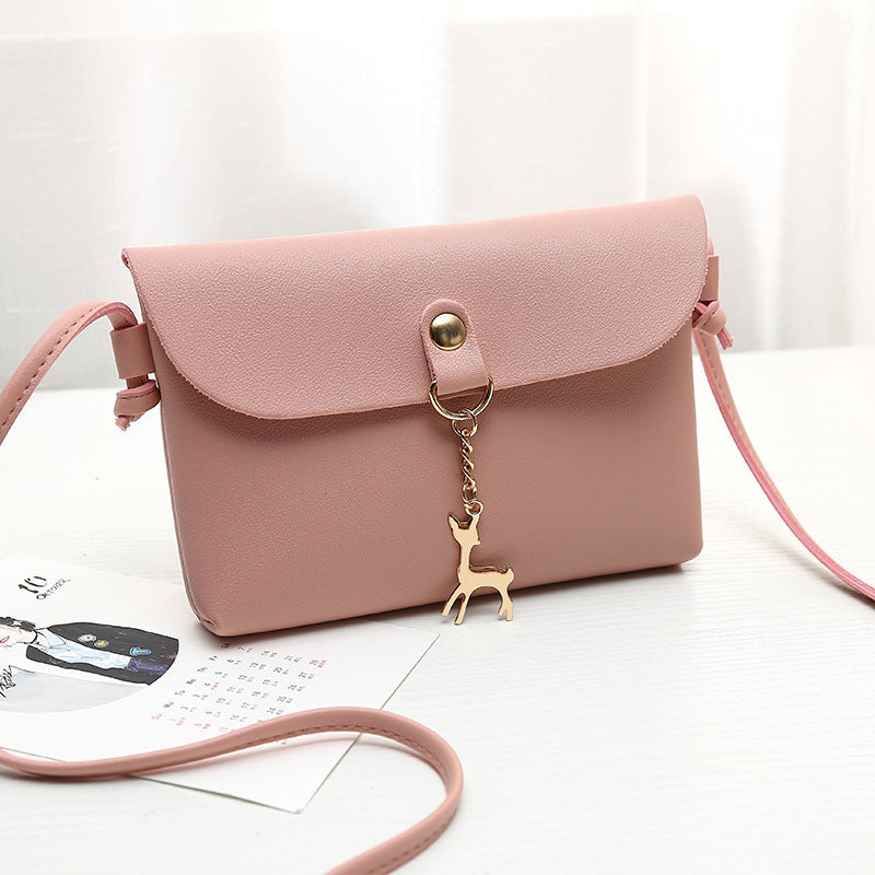 Bolso de hombro al por mayor PU fawn